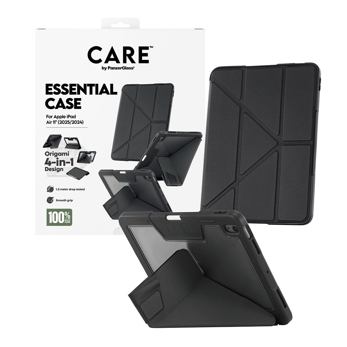CARE by PanzerGlass® TPU Essential Case Sort iPad Air 11